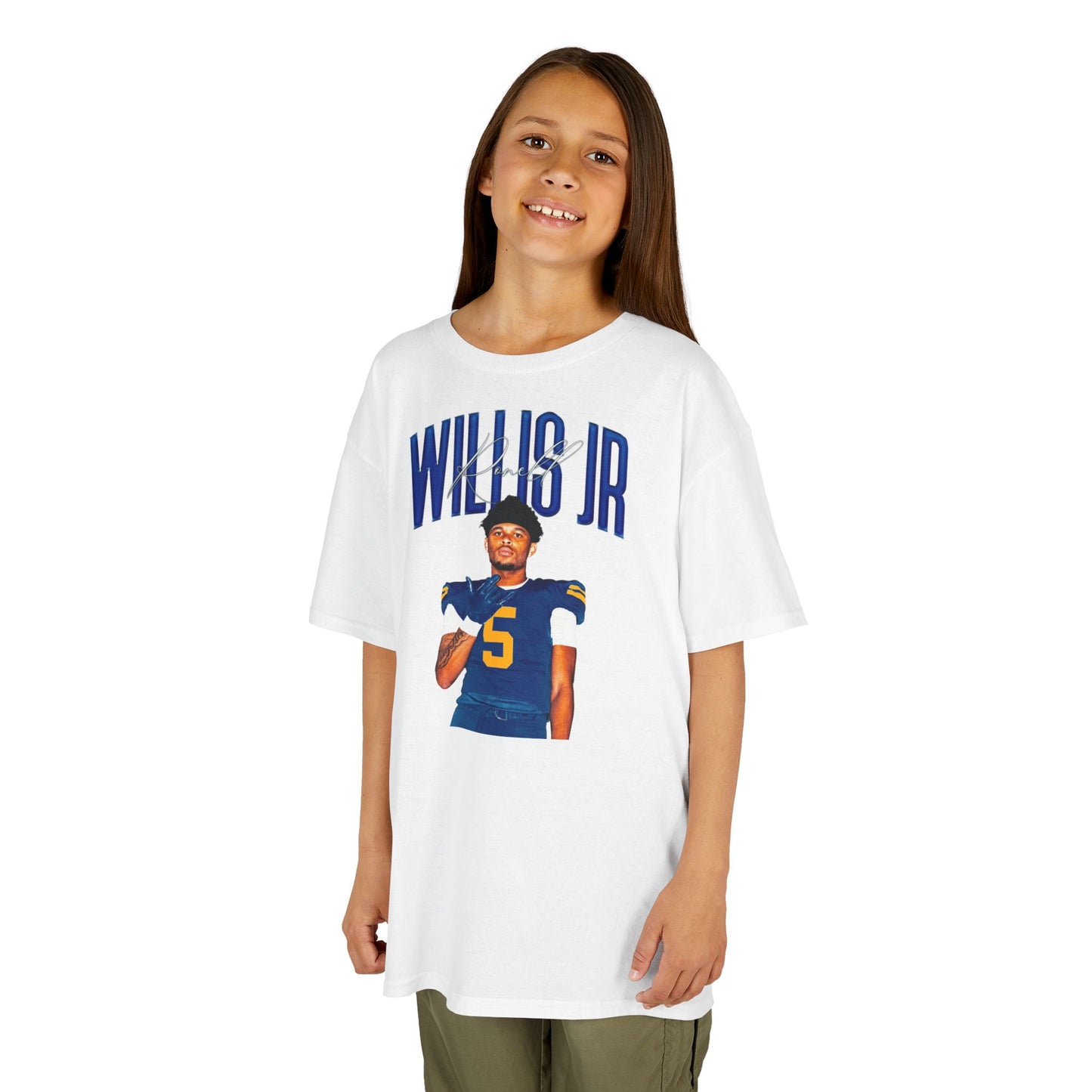 Ronell Willis Jr. Big Last Name Kids Tee
