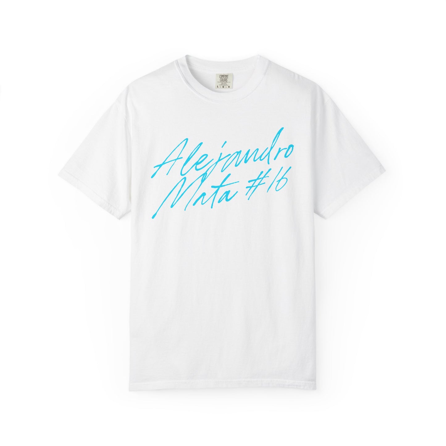 Alejandro Mata Cursive Name & Number Premium Tee