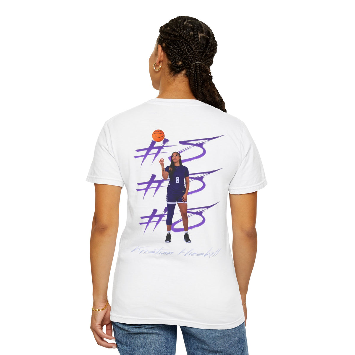 Kristian Hieskill Logo Front & Back Premium Tee
