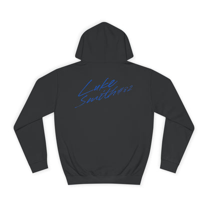 Luke Smith Cursive Name & Number Premium Hoodie