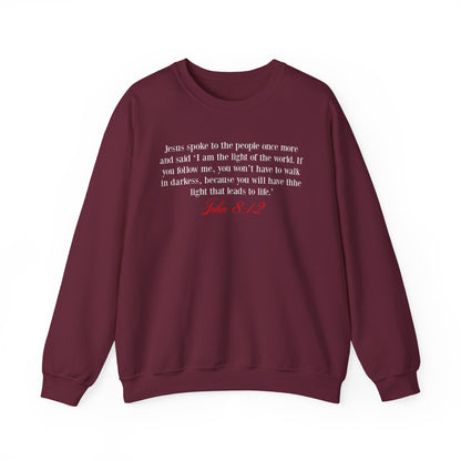 Zhakius Thomas Featured Quote Crewneck Sweatshirt
