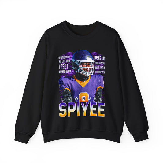 Emanuel Spiyee Featured Quote Crewneck Sweatshirt
