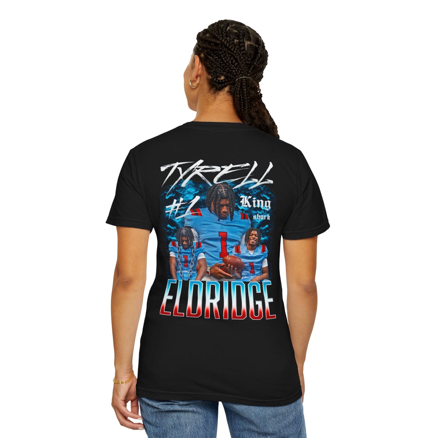 Tyrell Eldridge Logo Front & Back Premium Tee