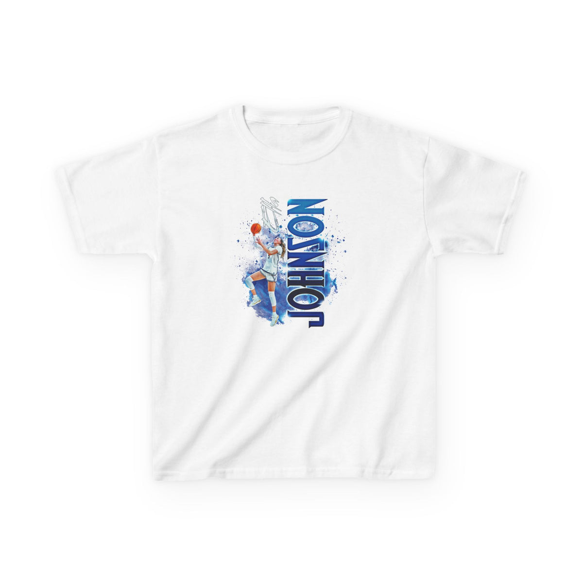 Ella Johnson Vertical Name Kids Tee