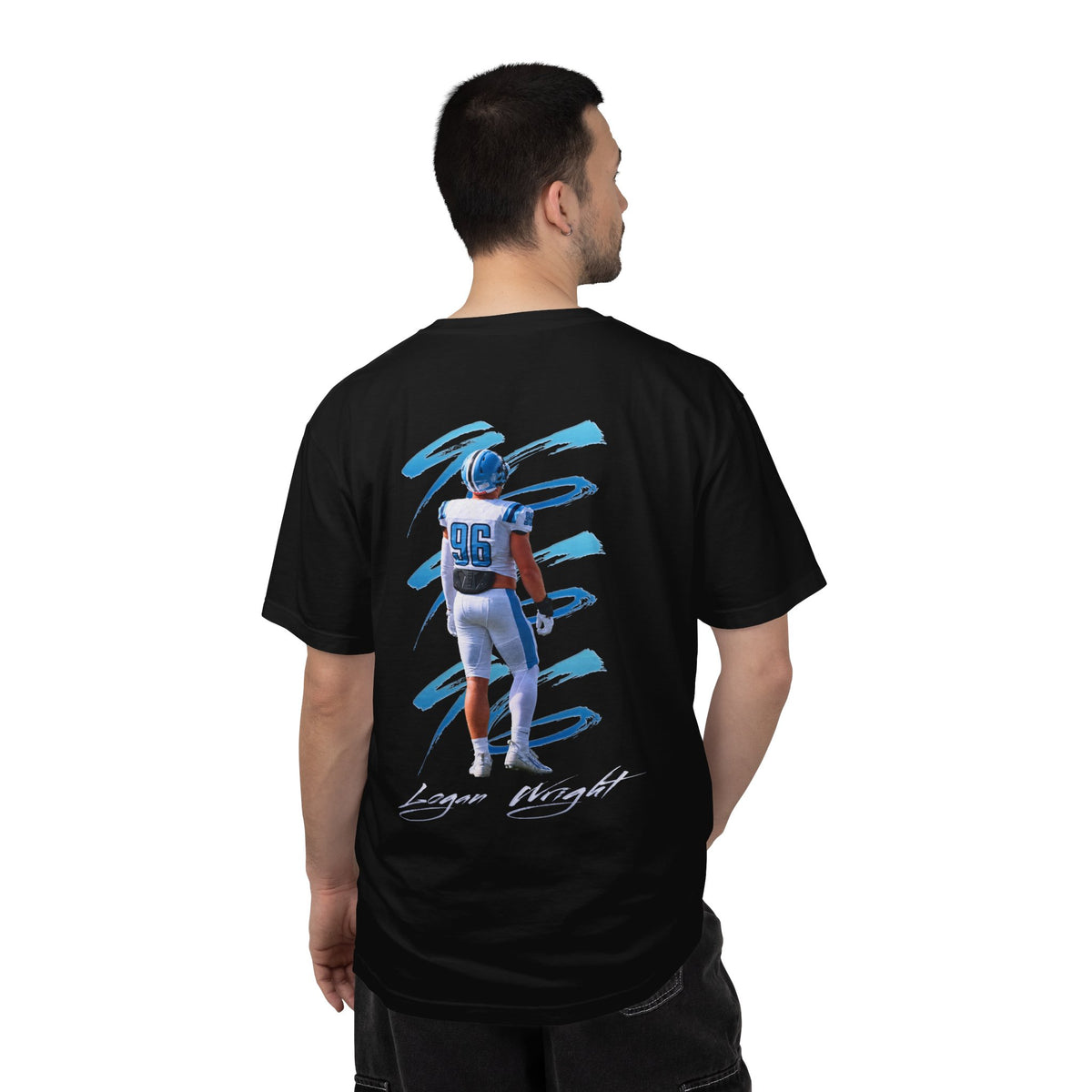 Logan Wright Logo Front & Back Premium Tee