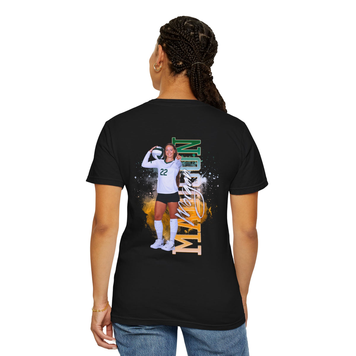 Morgan Madison Logo Front & Back Premium Tee