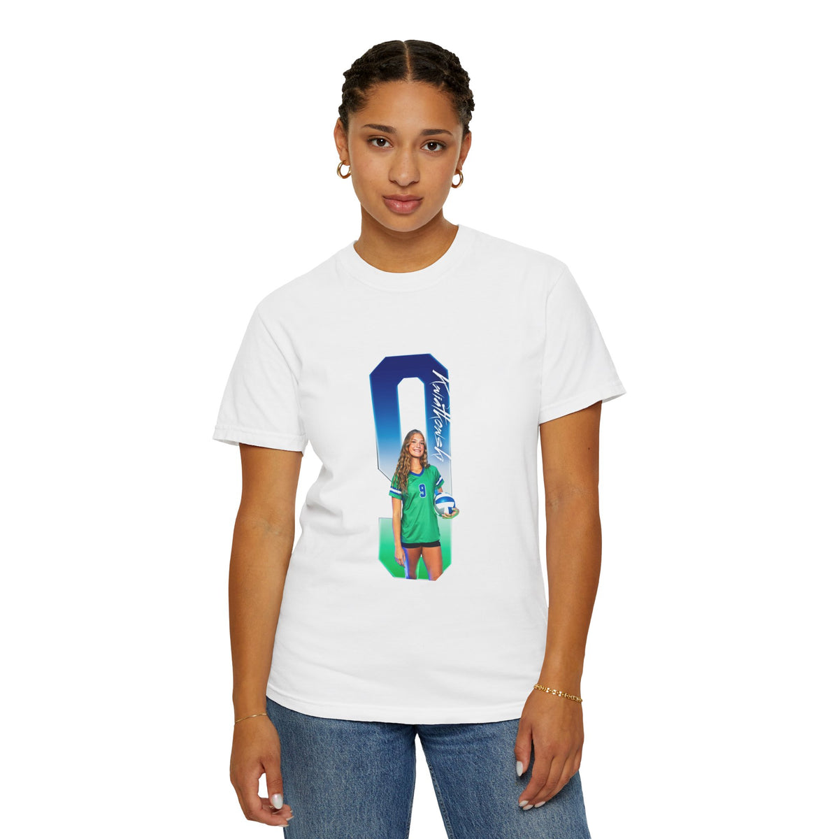 Lizzy Kwiatkowski Player Icon Number Premium Tee