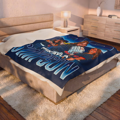 Mikayla Simpson 60"-80" Plush Blanket