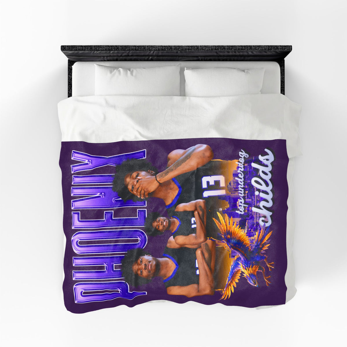 Phoenix Childs 60"-80" Plush Blanket
