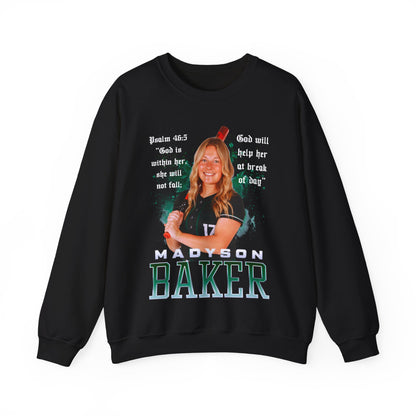 Madyson Baker Featured Quote Crewneck Sweatshirt