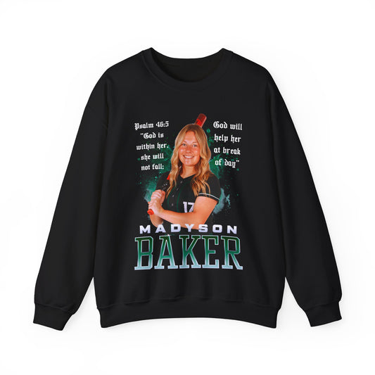 Madyson Baker Featured Quote Crewneck Sweatshirt