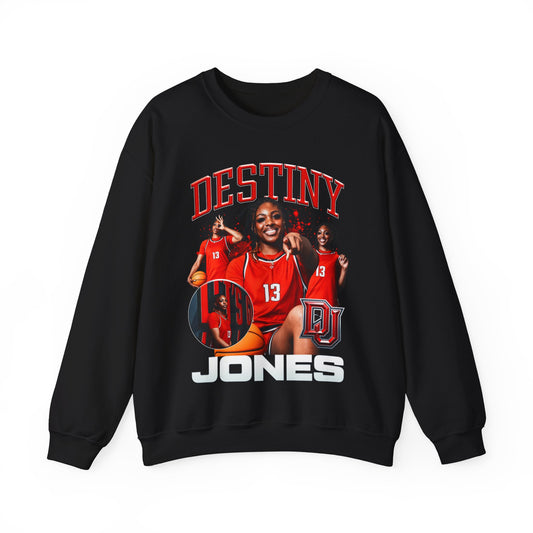Destiny Jones First Name Highlight Crewneck Sweatshirt