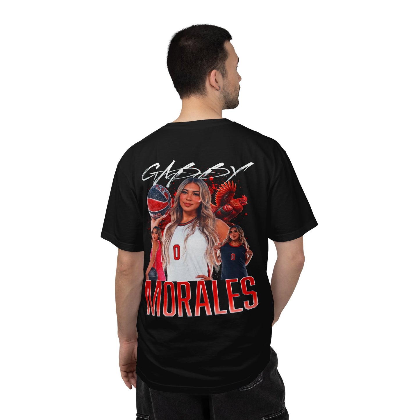Gabby Morales Logo Front & Back Premium Tee