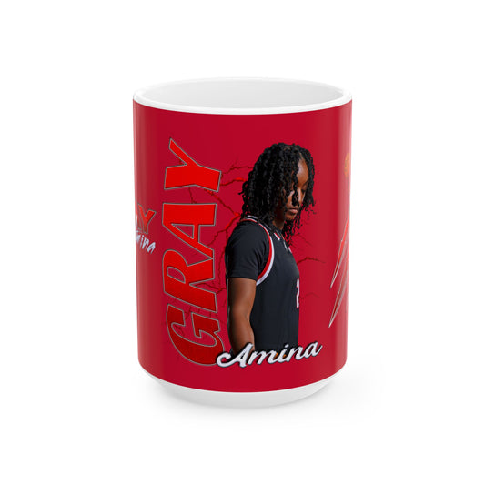 Amina Gray 15oz Mug