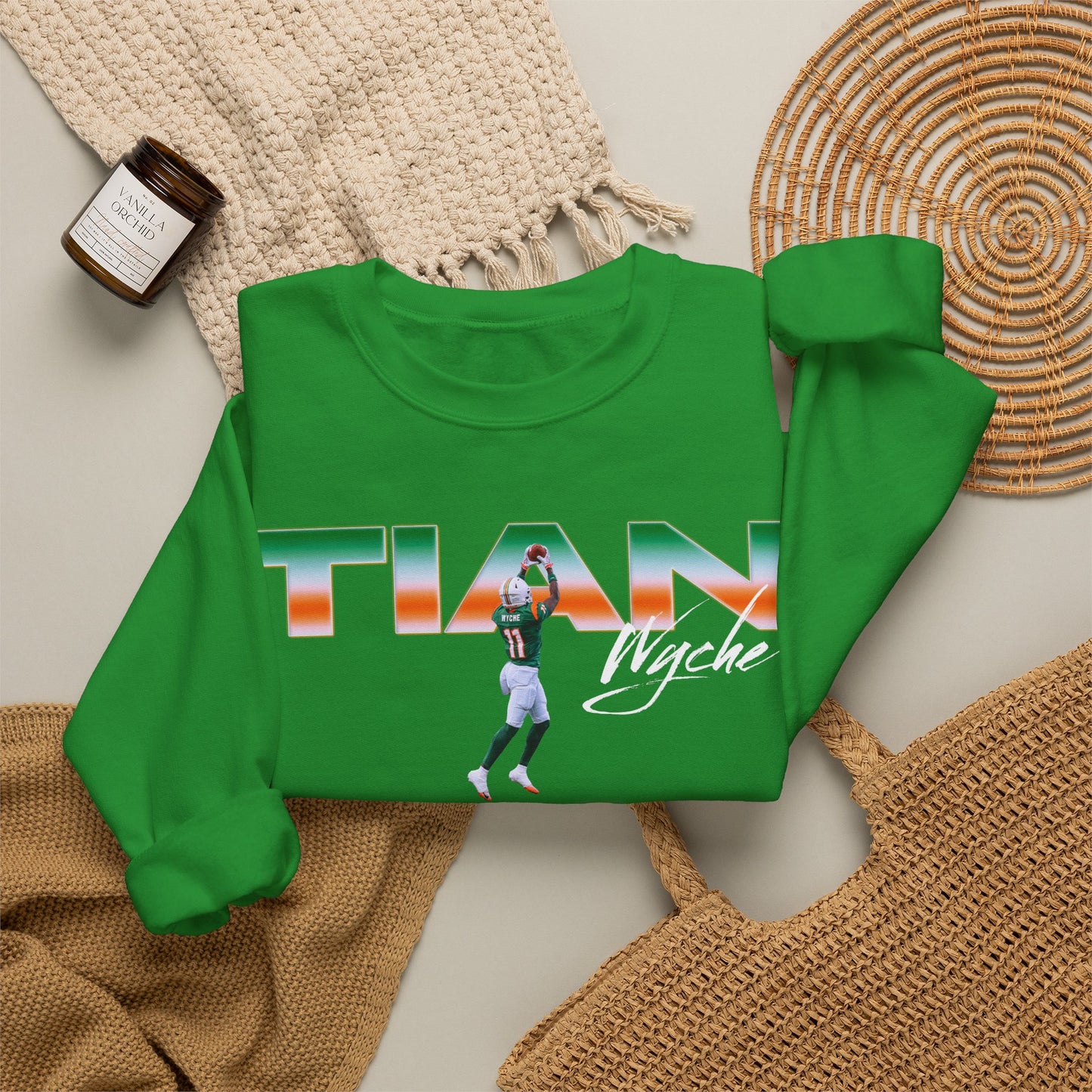 Tian Wyche Star Player Crewneck Sweatshirt