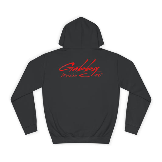 Gabby Morales Cursive Name & Number Premium Hoodie