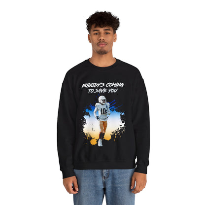 Odog Wallace Featured Quote Crewneck Sweatshirt