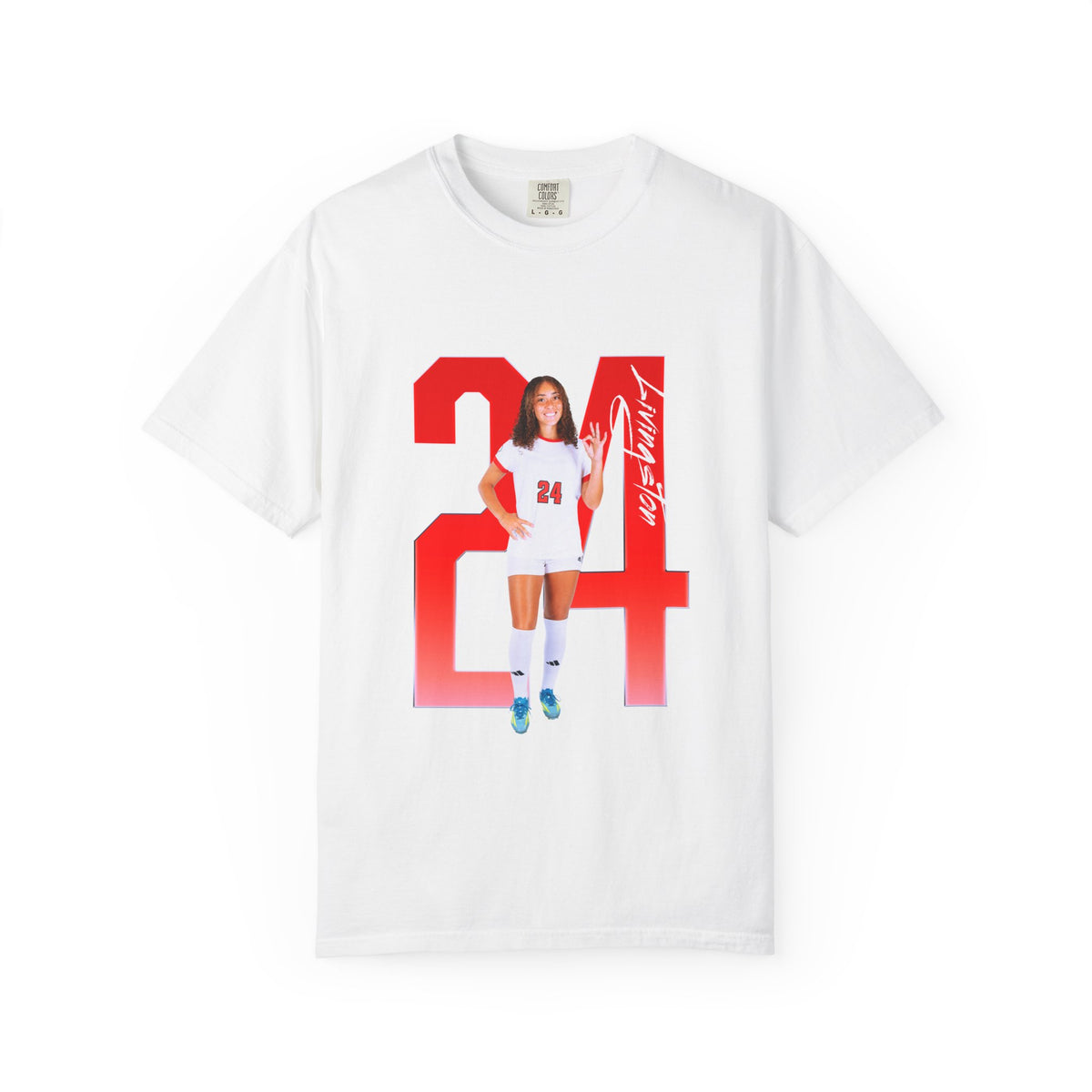 Joella Livingston Player Icon Number Premium Tee