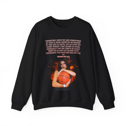 Mistidawn Roybal Athlete Quote Crewneck Sweatshirt