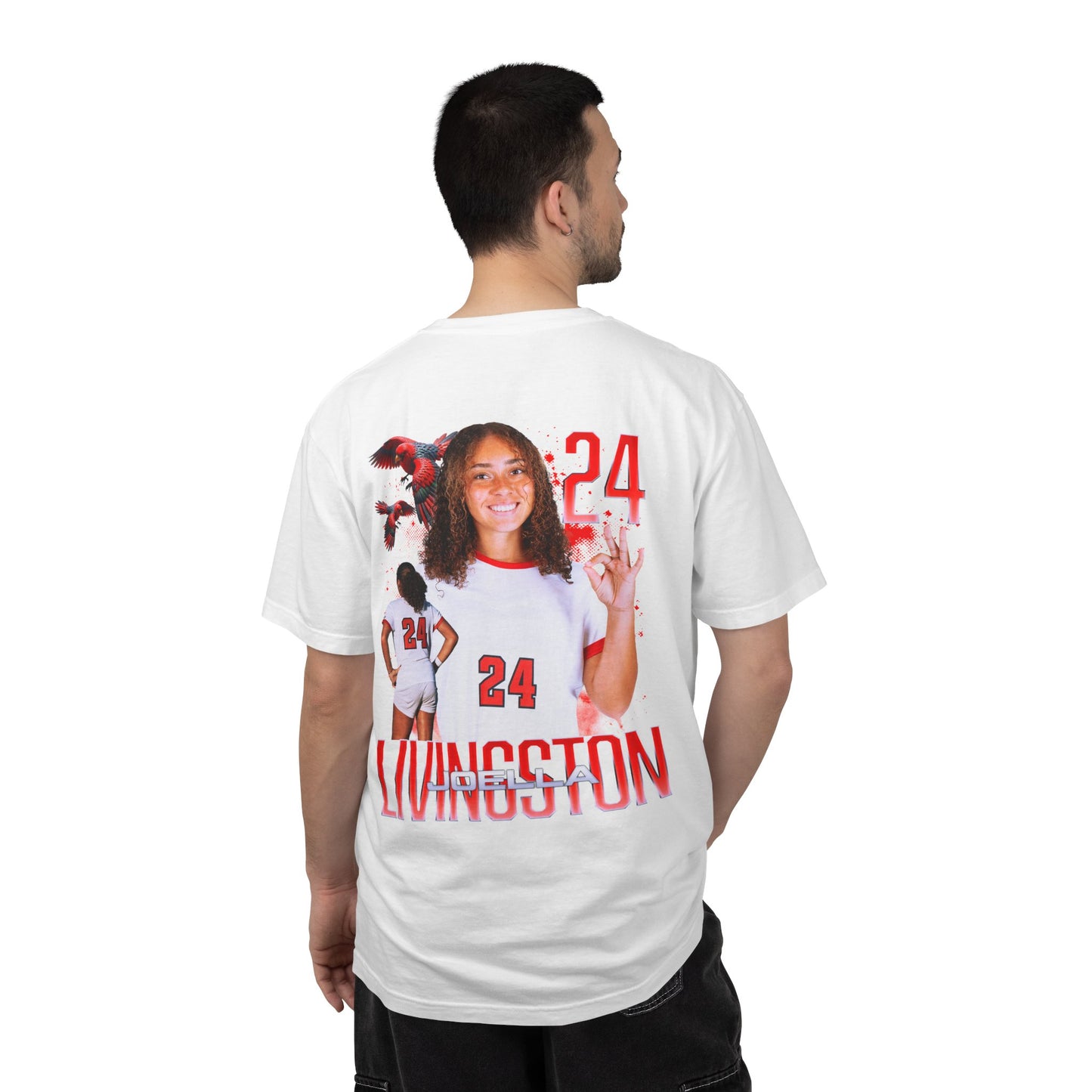 Joella Livingston Logo Front & Back Premium Tee
