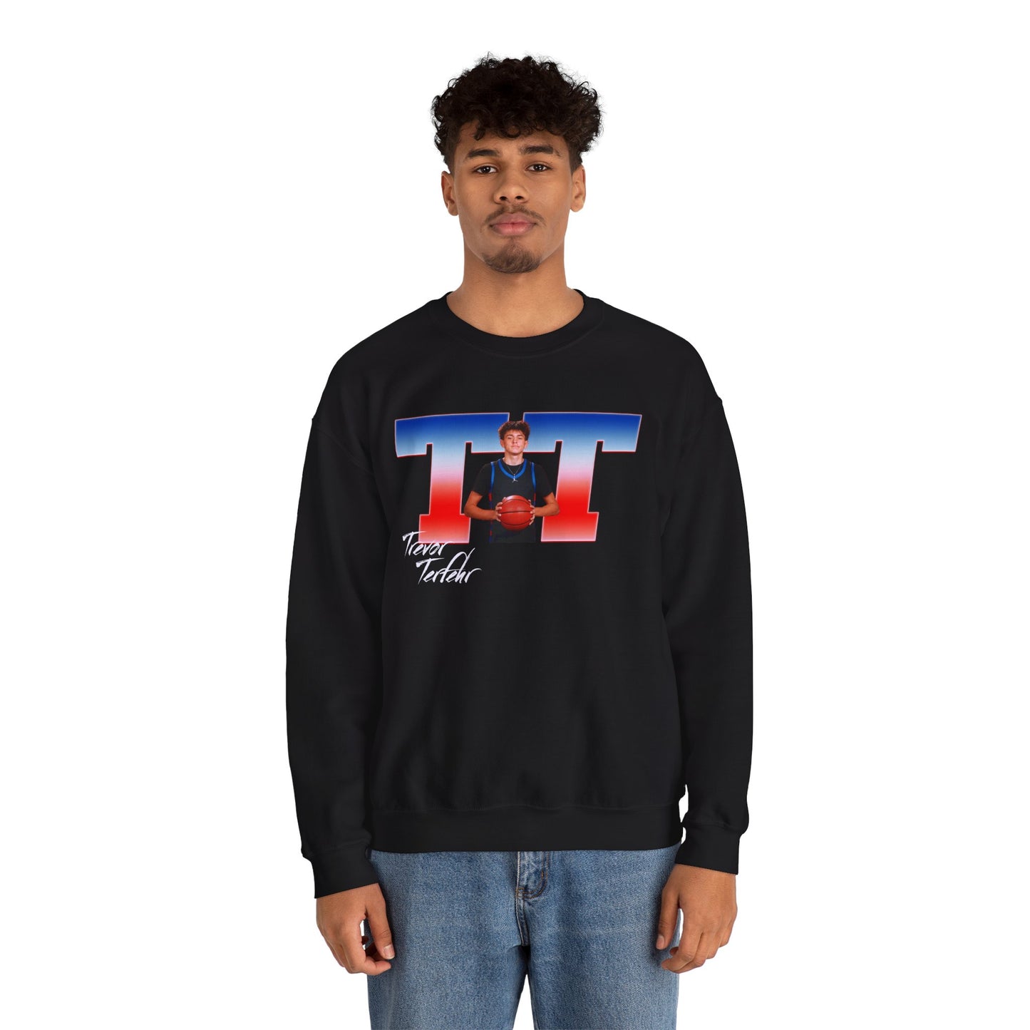 Trevor Terfehr Big Initials Crewneck Sweatshirt