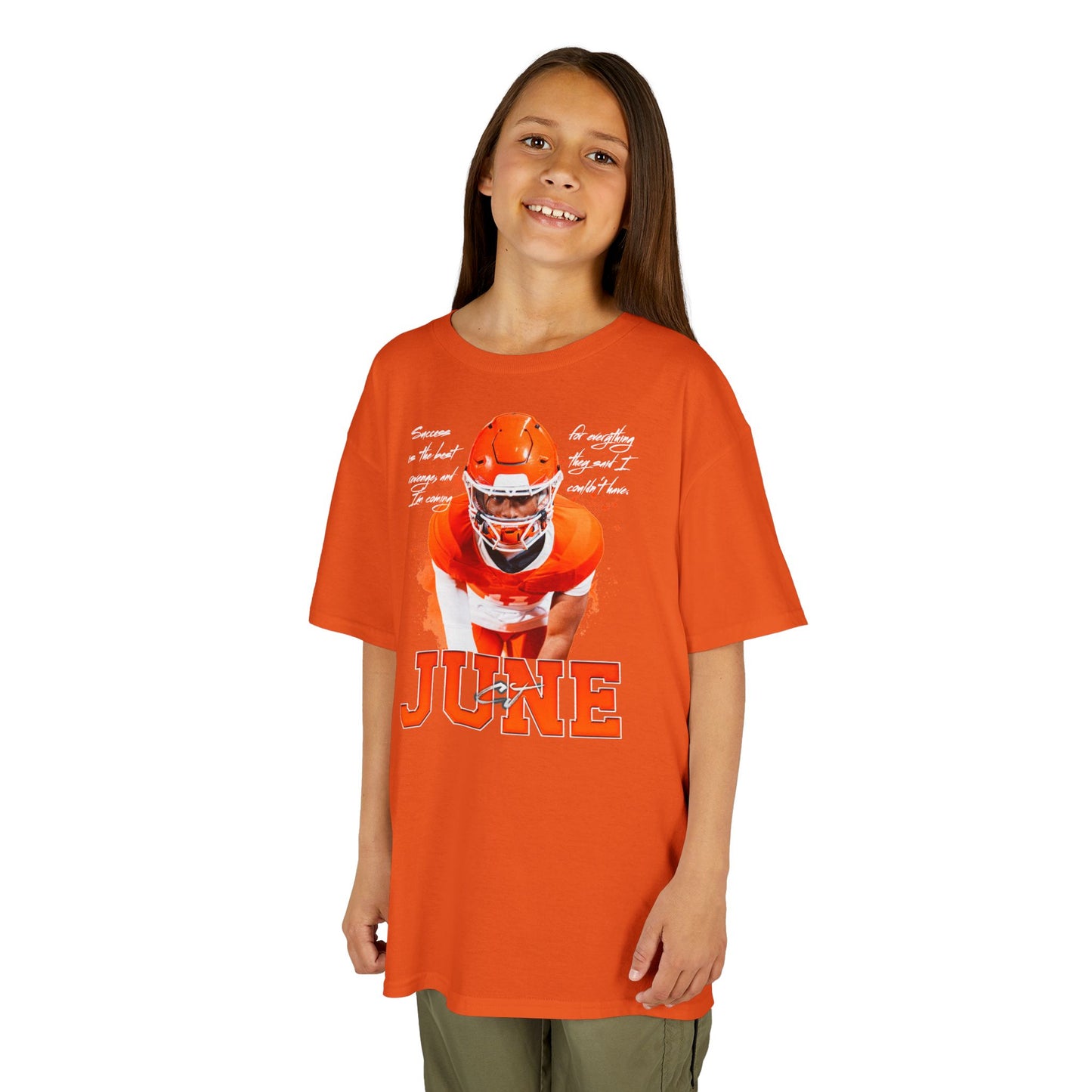 CJ June Featured Quote Kids Tee