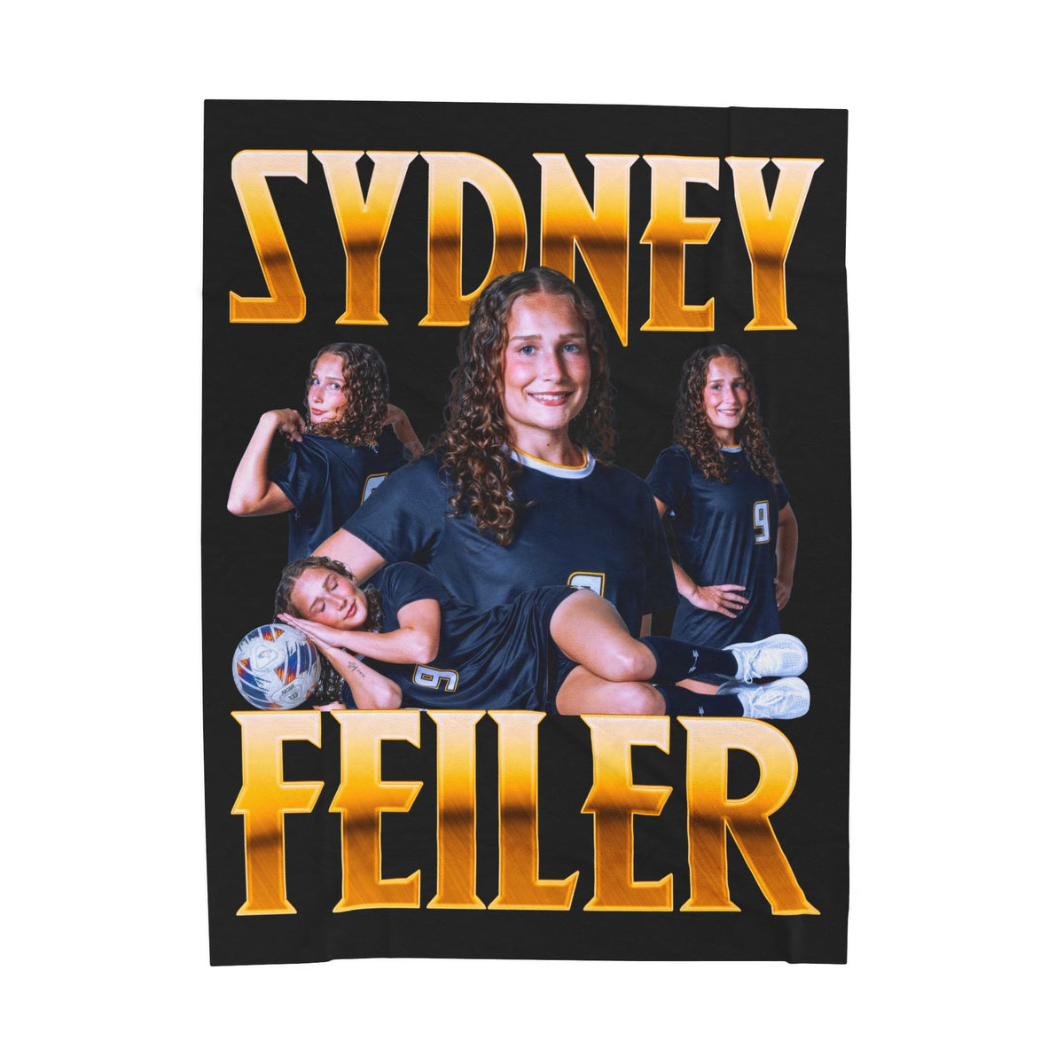 Sydney Feiler 60"-80" Plush Blanket