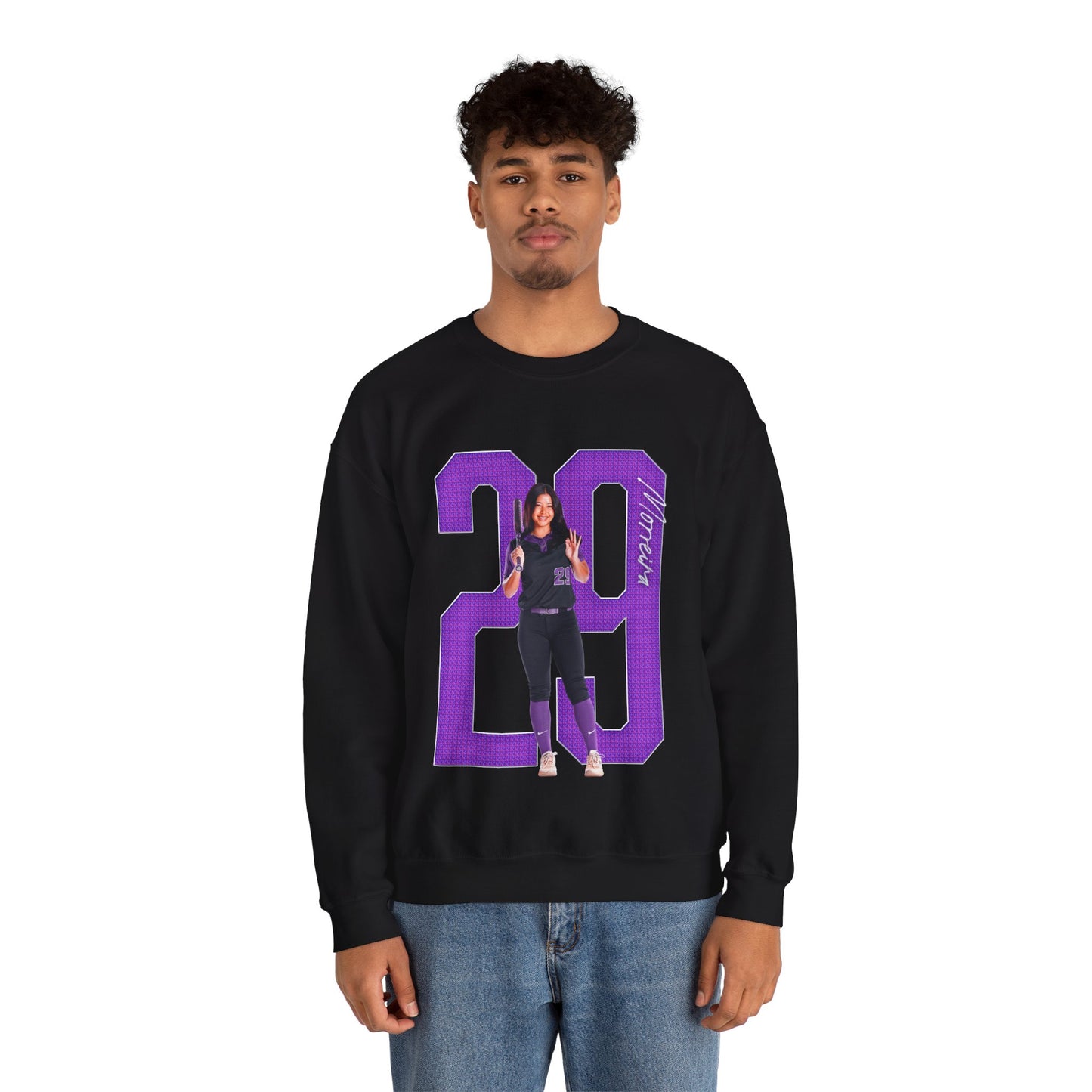 Malia Morreira Player Icon Number Crewneck Sweatshirt