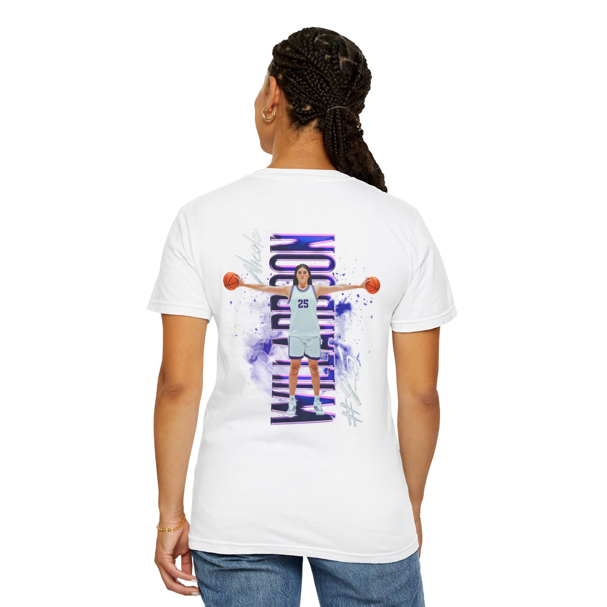Nicole Willardson Logo Front & Back Premium Tee