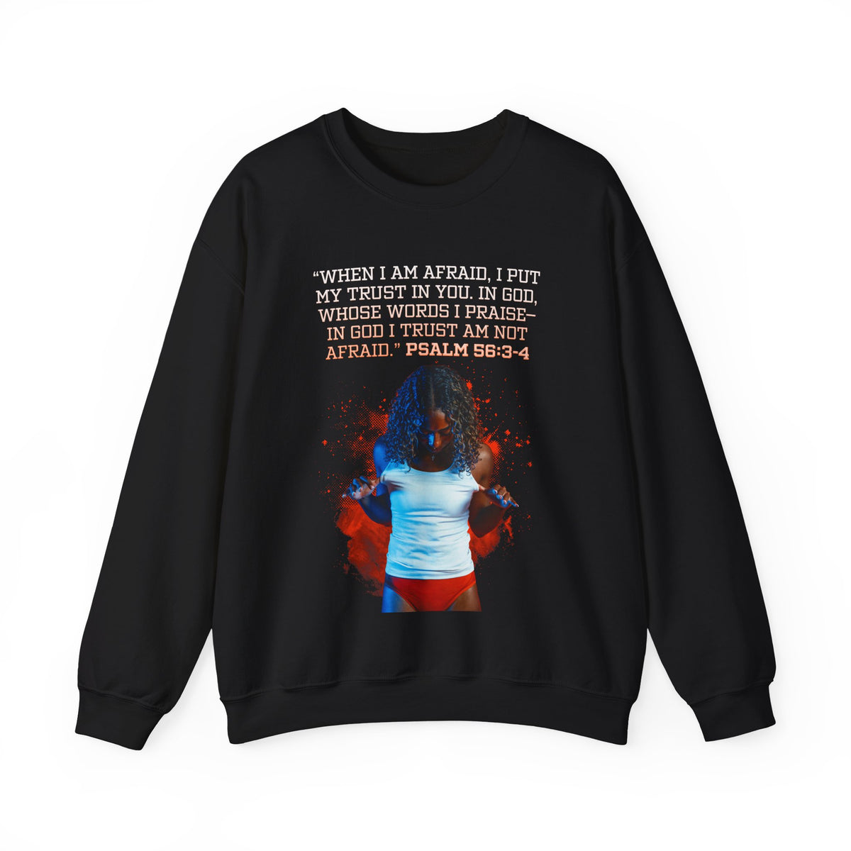 Olivia Walker Athlete Quote Crewneck Sweatshirt