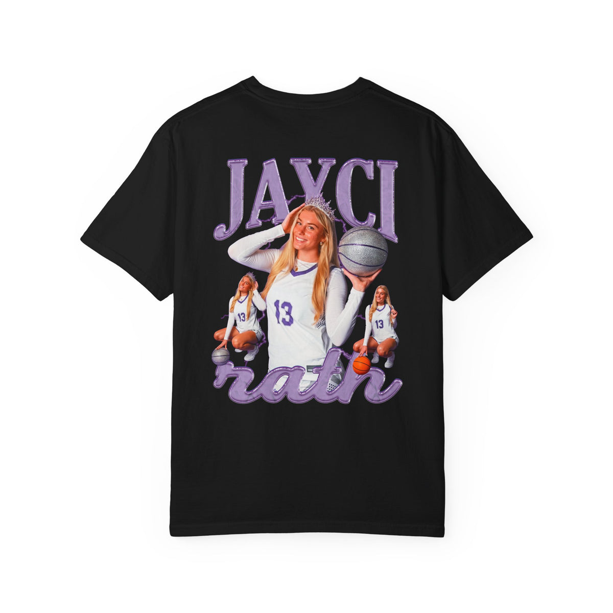 Jayci Rath Logo Front & Back Premium Tee