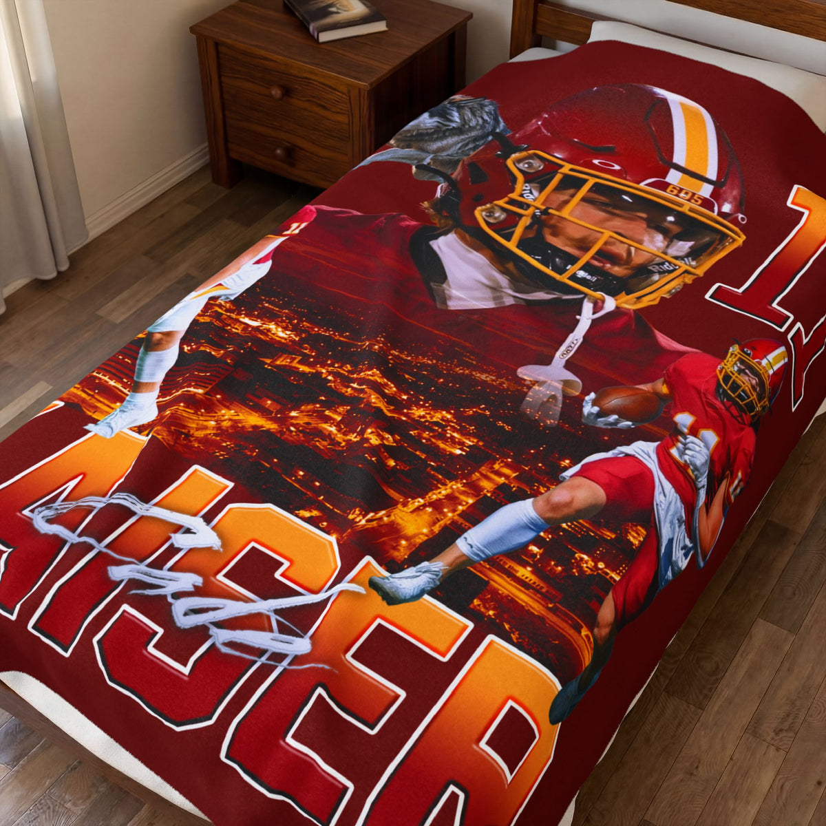 Cade Kaiser 60"-80" Plush Blanket