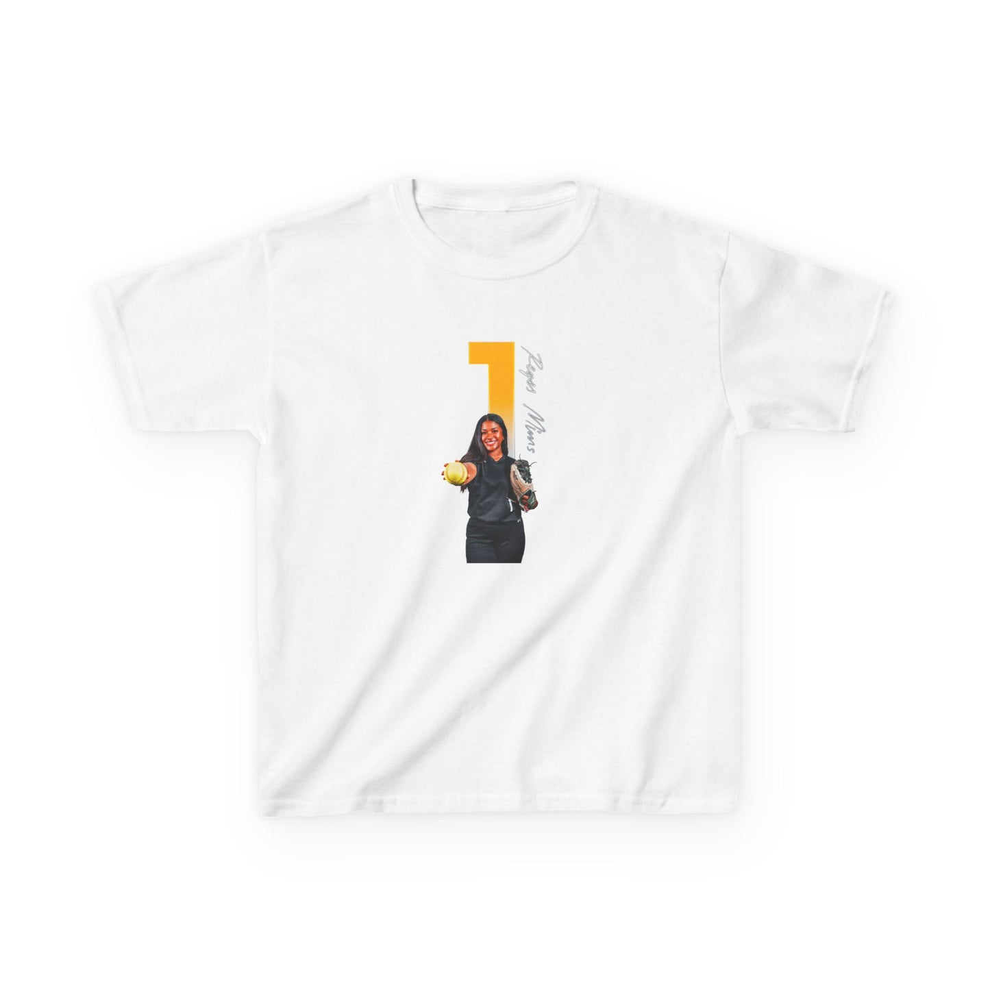 Carly Reyes Mims Player Icon Number Kids Tee