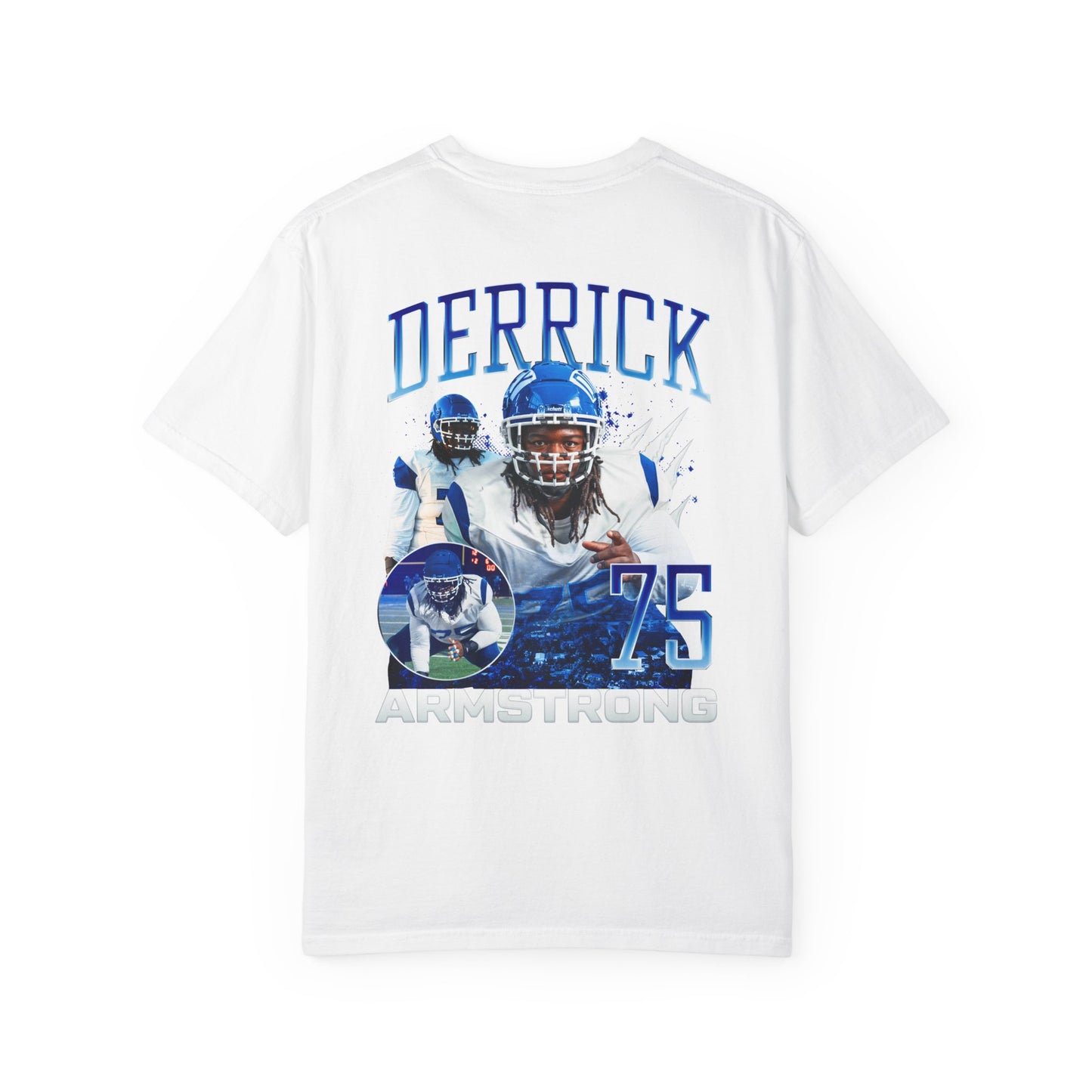 Derrick Armstrong Logo Front & Back Premium Tee