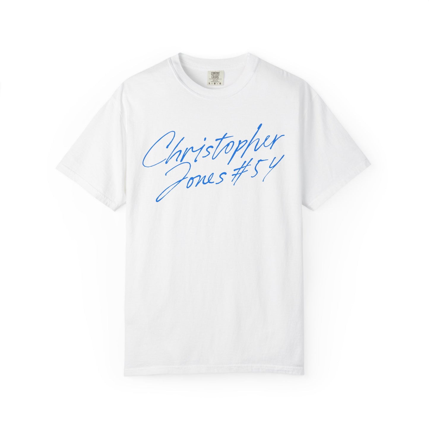 Christopher Jones Curvise Name & Number Combo Premium Tee