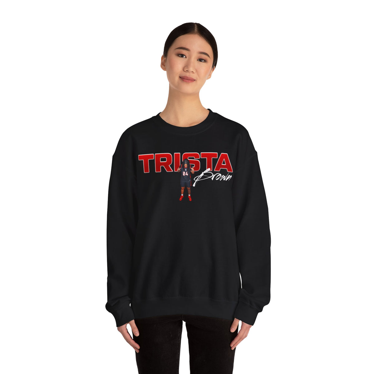 Trista Brown Star Player Crewneck Sweatshirt