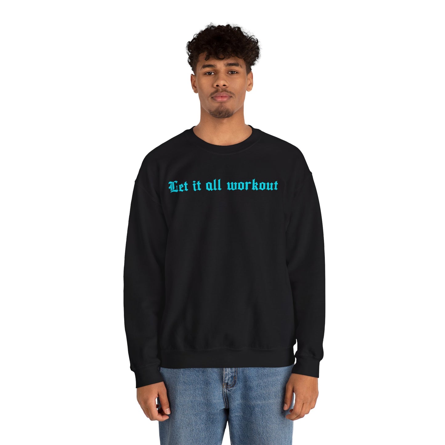 Ahmad Poole Quote Crewneck Sweatshirt