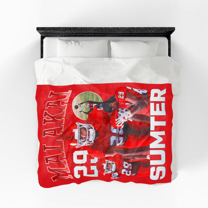Malakai Sumter 60"-80" Plush Blanket