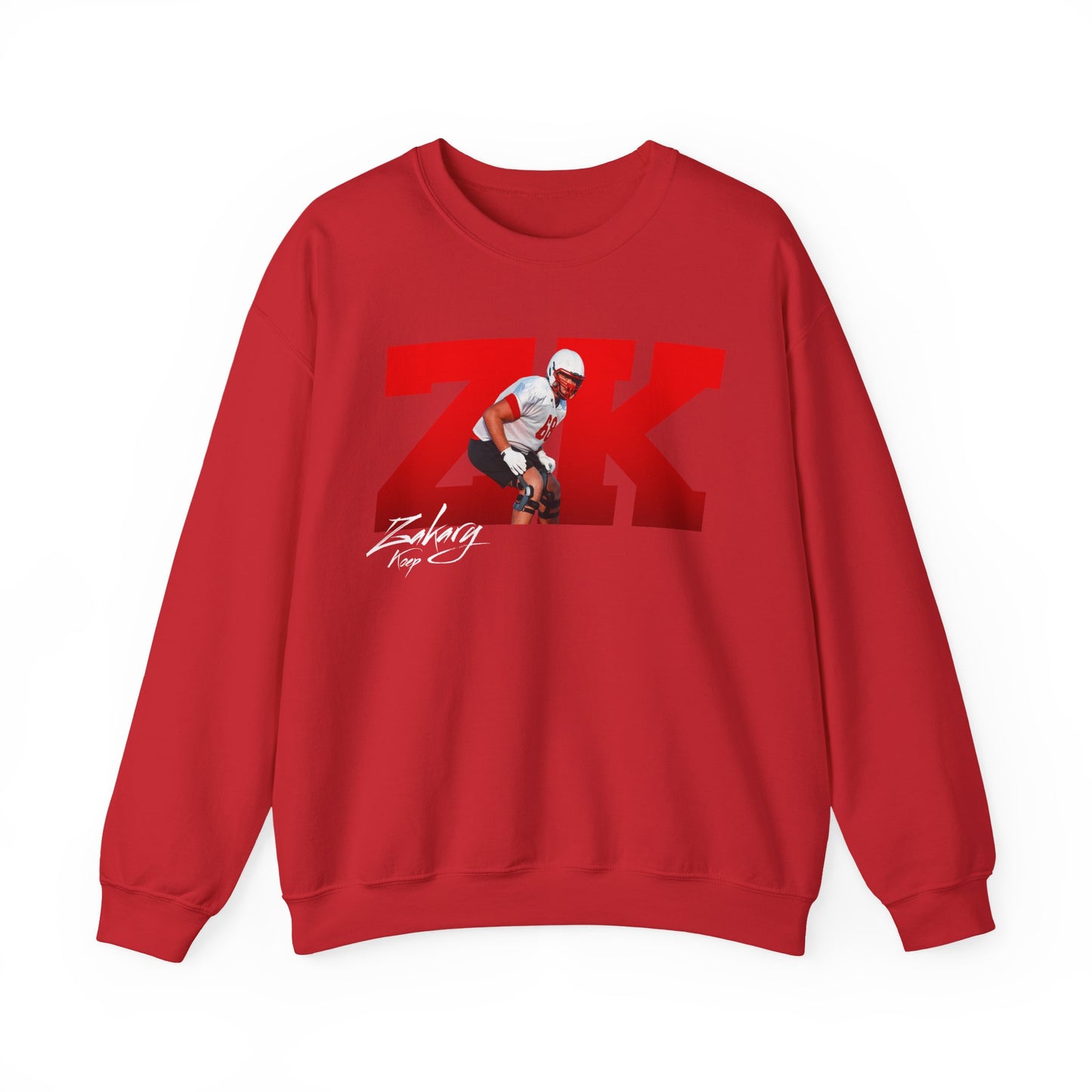 Zakary Koep Big Initials Crewneck Sweatshirt