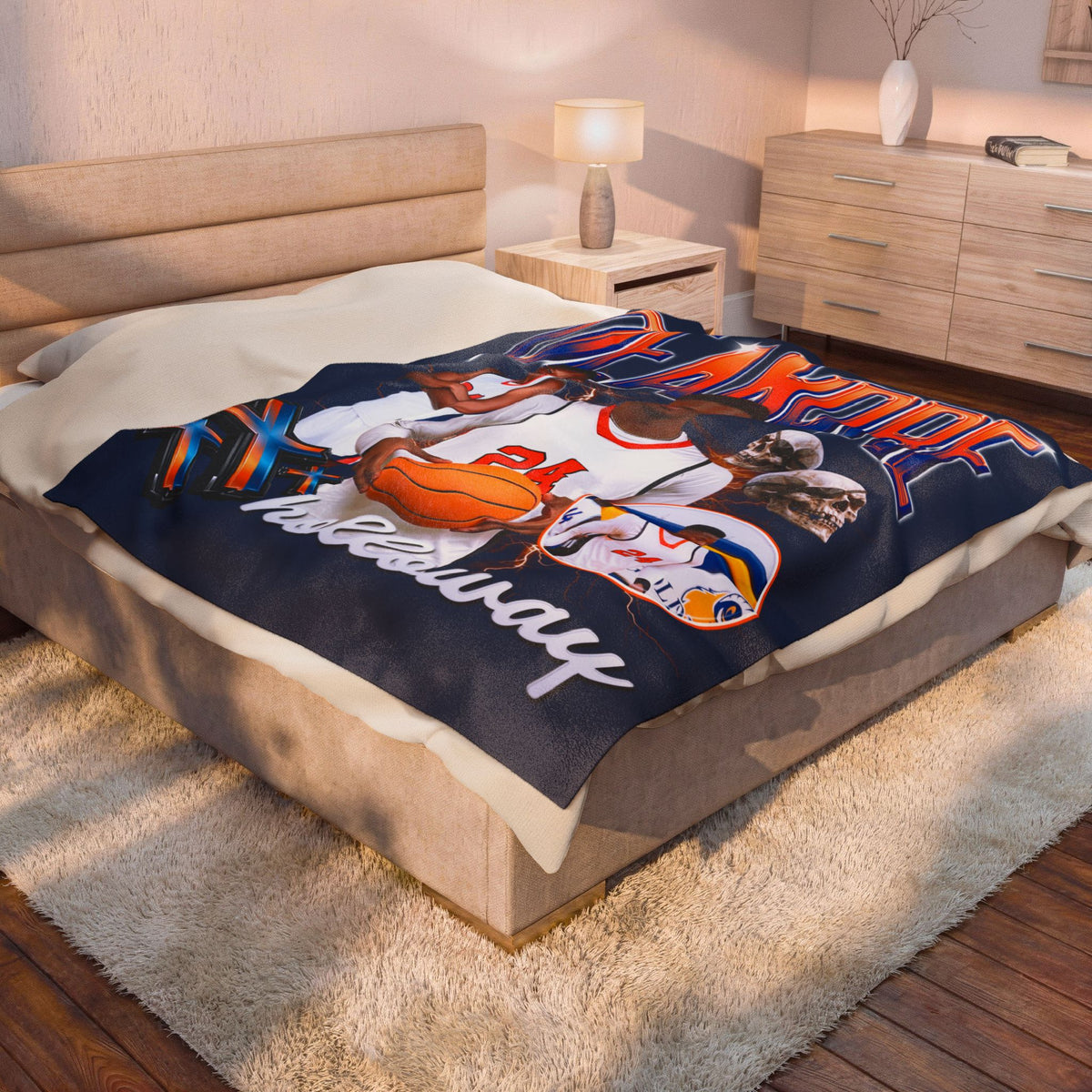Deandre Holloway 60"-80" Plush Blanket