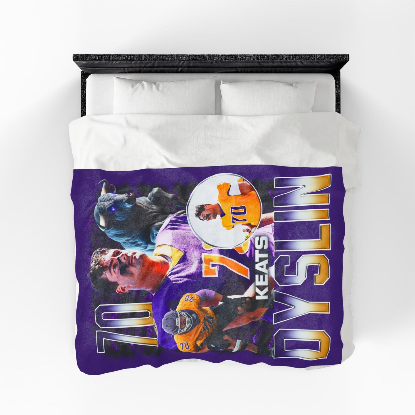 Keats Dyslin 60"-80" Plush Blanket