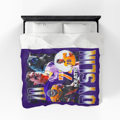 Keats Dyslin 60"-80" Plush Blanket