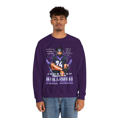 Jeremiah Valdez-Sholar Featured Quote Crewneck Sweatshirt