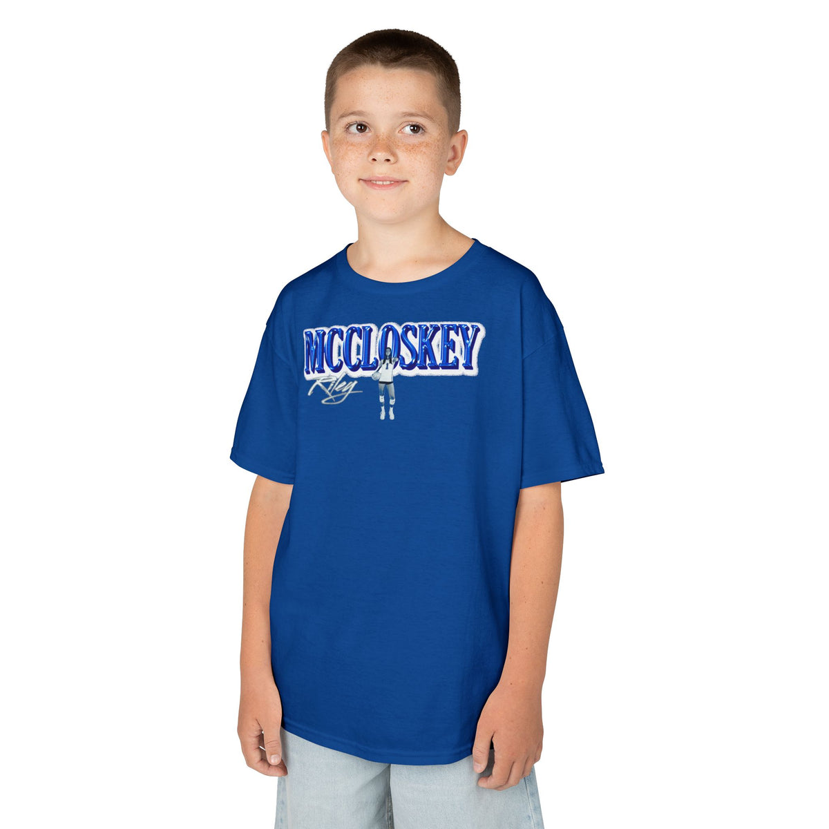 Riley McCloskey Curved Combo Colored Kids Tee