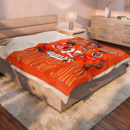 Brian Bates Jr. 60"-80" Plush Blanket
