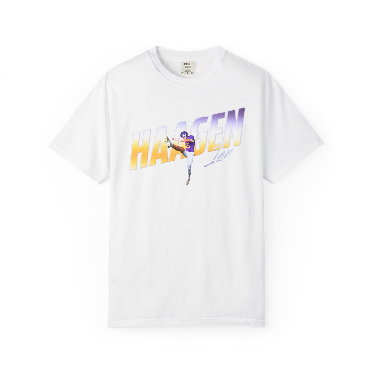 Ian Haagen Cursive Combo Colored Premium Tee