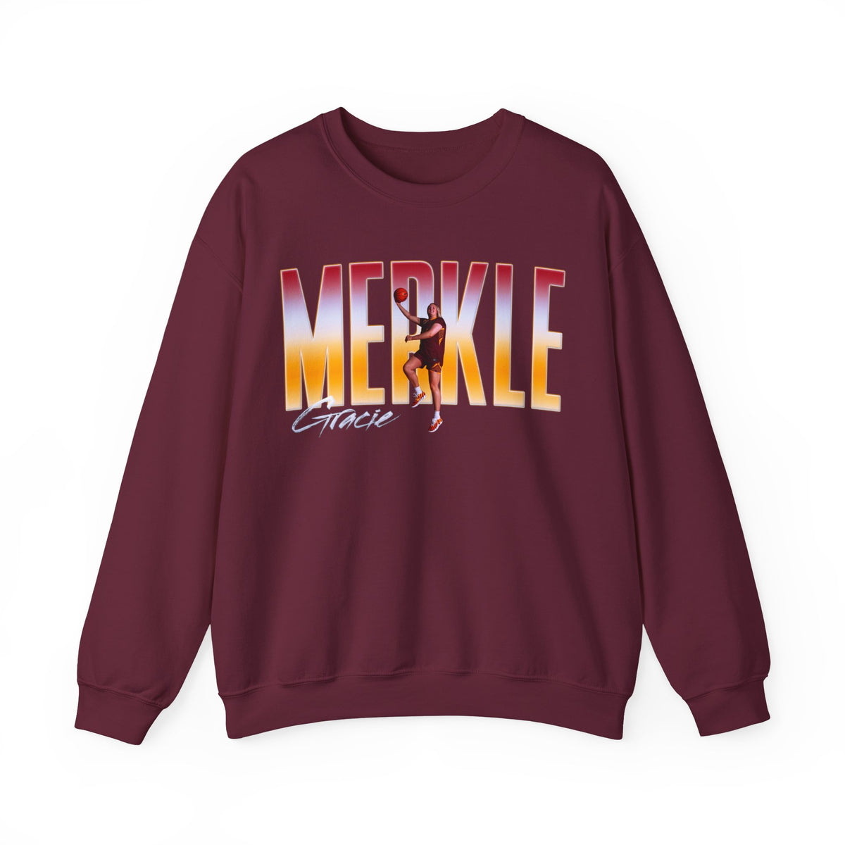 Gracie Merkle Big Last Name Crewneck Sweatshirt