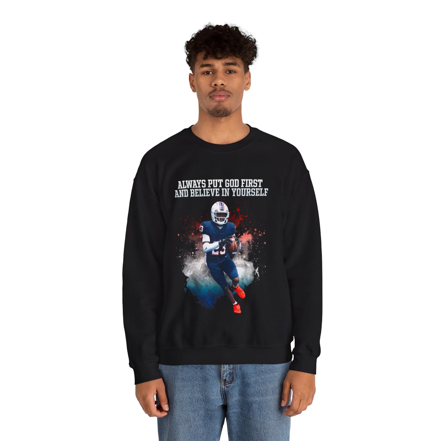 Abdullah Ahmad Featured Quote Crewneck Sweatshirt