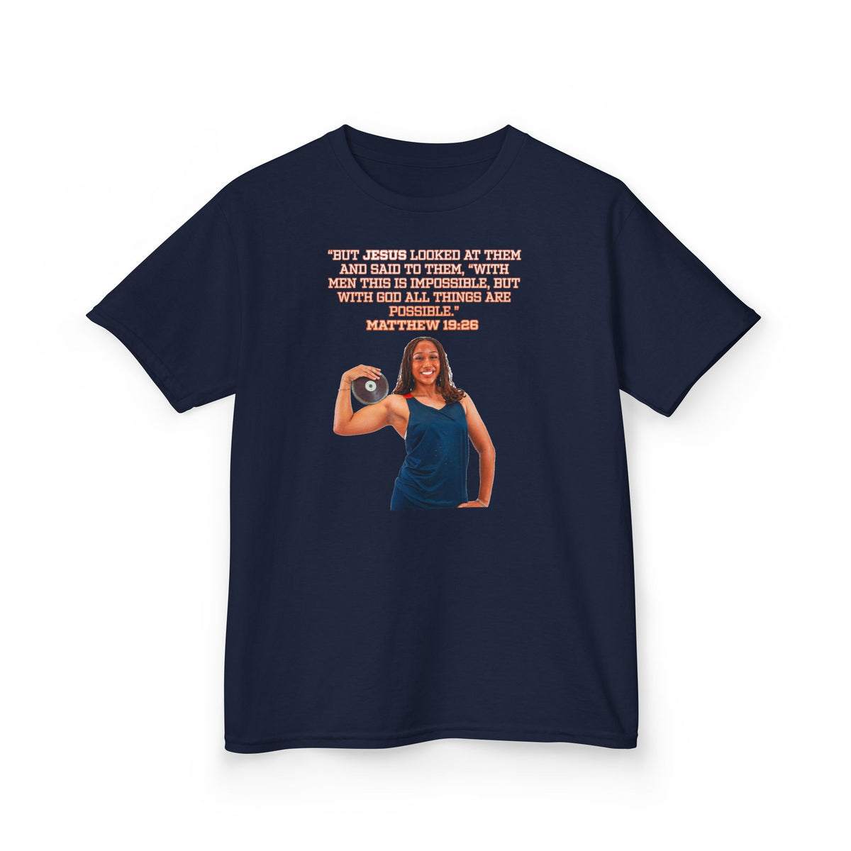 Brielle Moseley Athlete Quote Kids Tee
