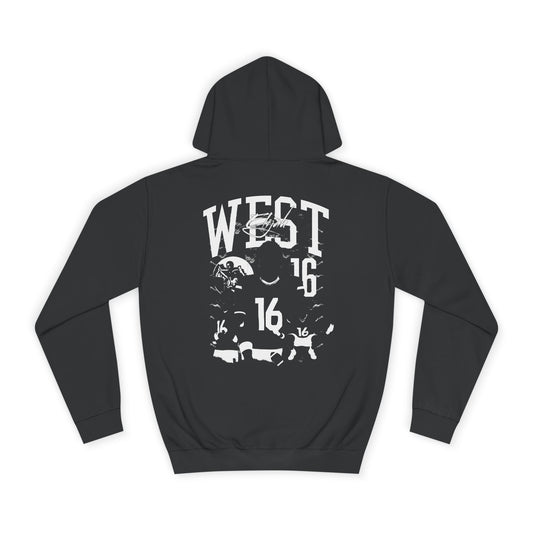 Elijah West Vintage Blackout Premium Hoodie
